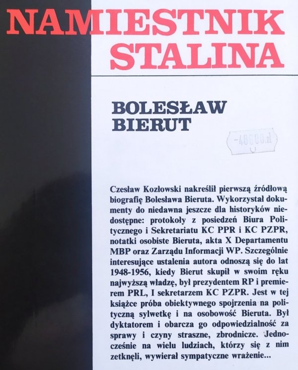 Czesław Kozłowski Namiestnik Stalina