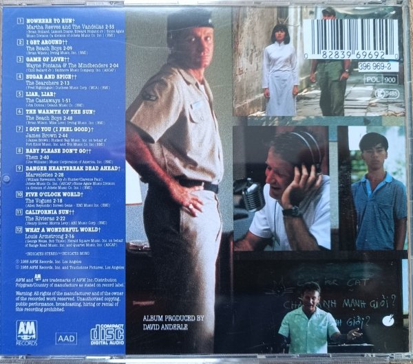Good Morning, Vietnam: Original Motion Picture Soundtrack CD
