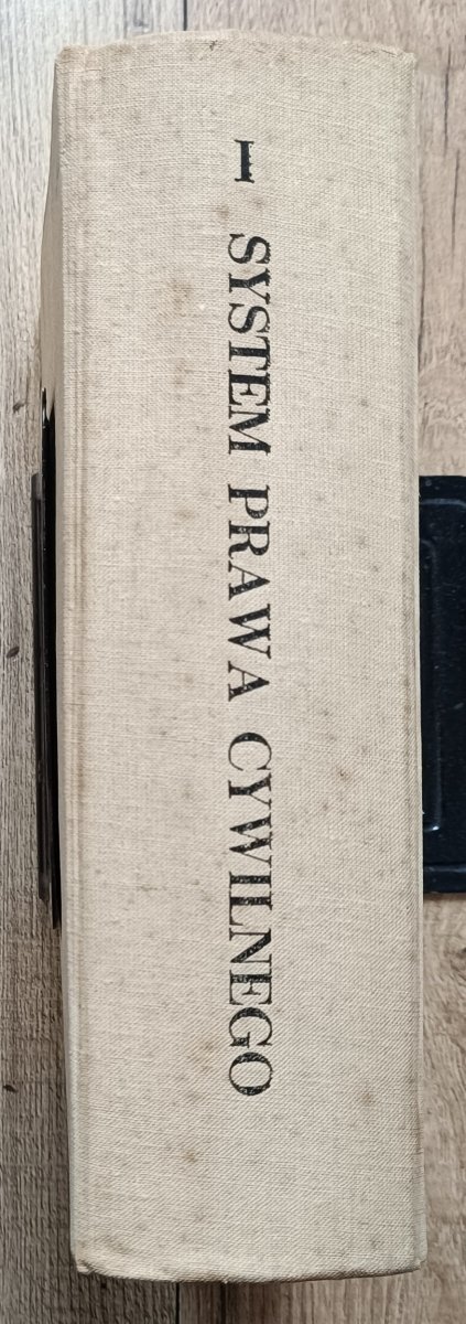 System prawa cywilnego tom 1. Część ogólna