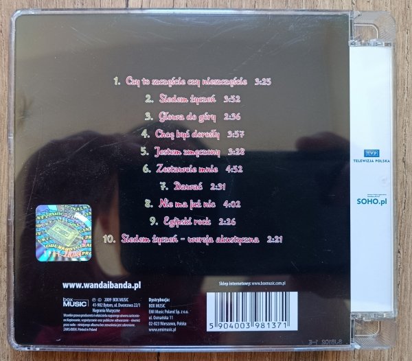 Wanda i Banda Piosenki z serialu Siedem Życzeń CD