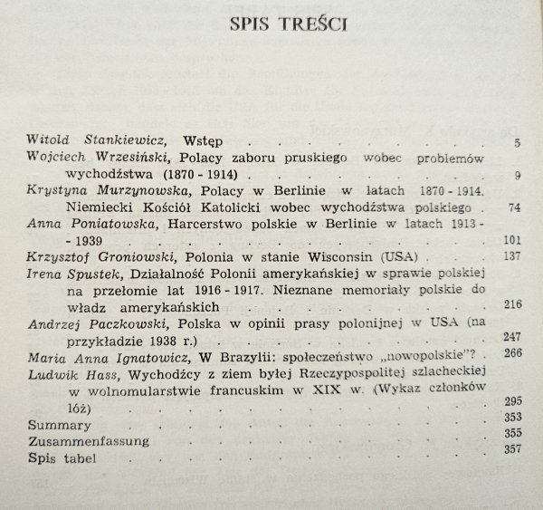 Wychodźstwo a kraj. Studia historyczne