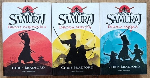 Chris Bradford Młody samuraj 3 tomy. Droga smoka miecza wojownika