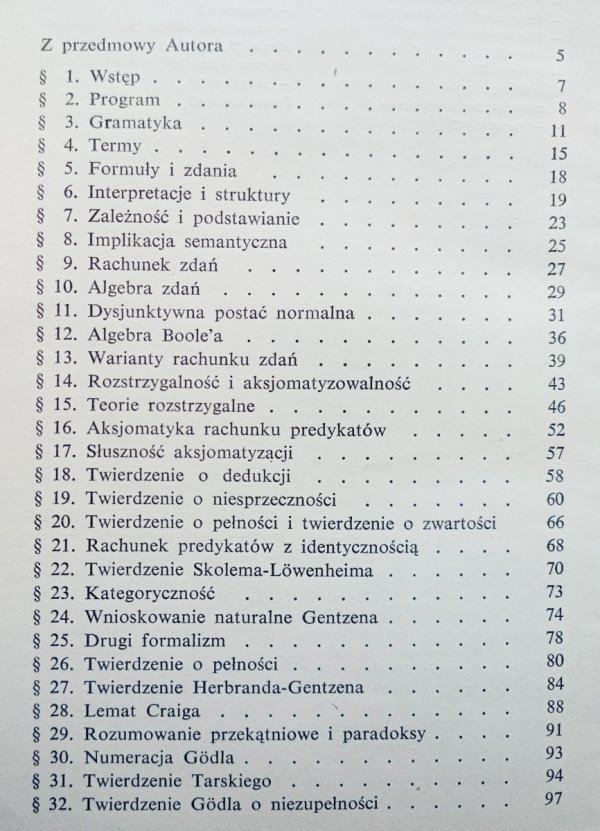 Roger C. Lyndon O logice matematycznej