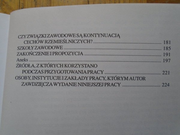 ks. Jan Wilk • Rzemiosło i cechy rzemieślnicze w Uściu Solnym