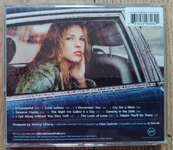 Diana Krall The Look of Love CD