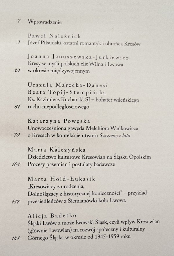 Dziedzictwo Kresów. Przeszłość i teraźniejszość