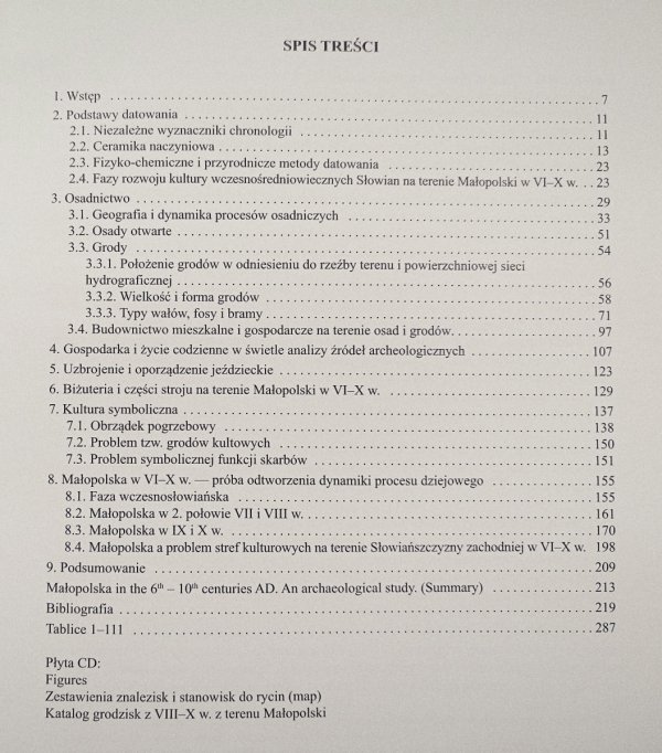 Jacek Poleski Małopolska w VI-X wieku. Studium archeologiczne