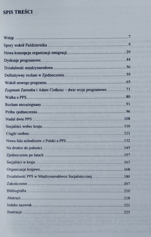 Anna Siwik • Polskie uchodźstwo polityczne. Socjaliści na emigracji w latach 1956-1990