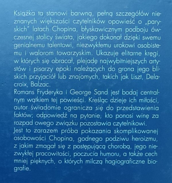 Tad Szulc Chopin w Paryżu