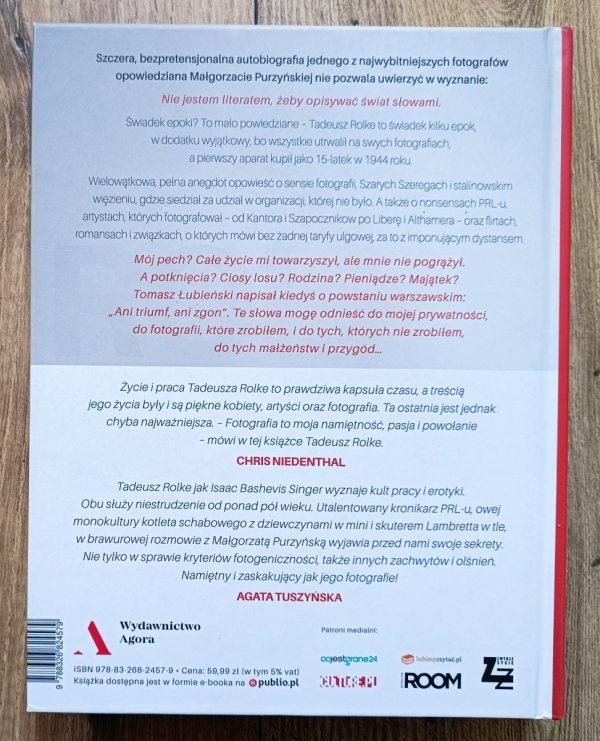 Tadeusz Rolke Moja namiętność: rozmowy