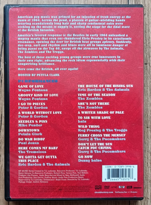 The British Beat Live! Best Of The '60s DVD