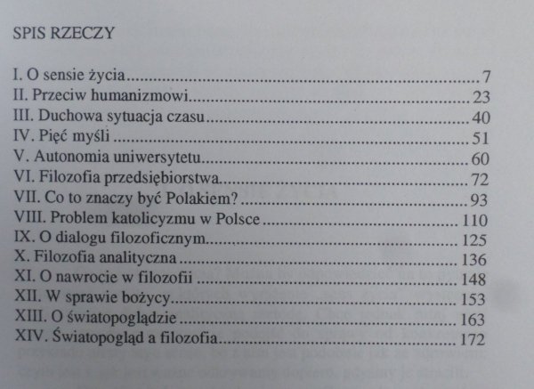 Józef Bocheński • Sens życia
