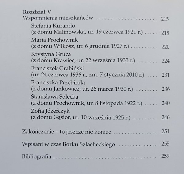 Od wsi Wernera do Borku Szlacheckiego