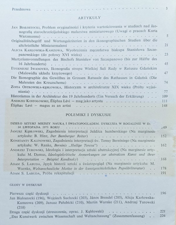 Interpretacja dzieła sztuki: studia i dyskusje