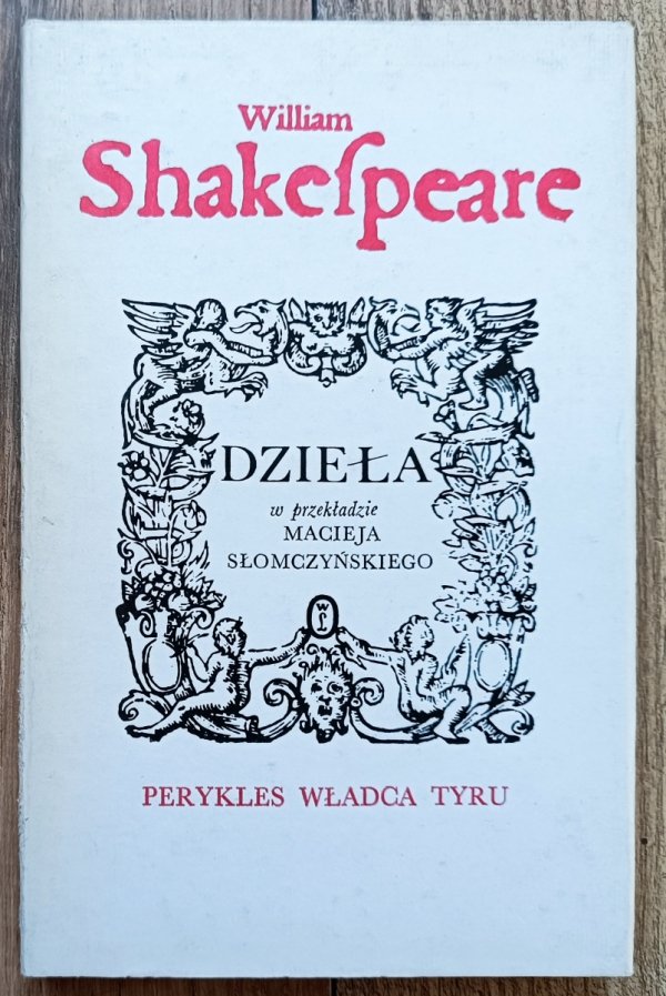 William Shakespeare Perykles władca Tyru