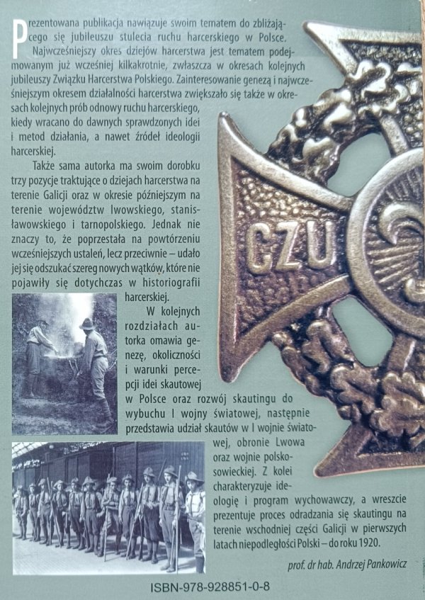 Irena Kozimala Polski skauting męski w Galicji wschodniej w latach 1911-1920