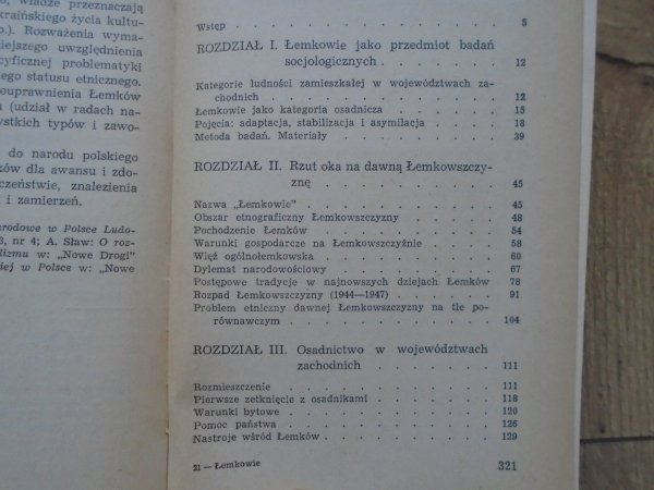 Andrzej Kwilecki • Łemkowie. Zagadnienie migracji i asymilacji