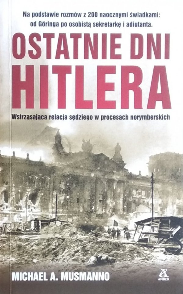Michael Musmanno • Ostatnie dni Hitlera