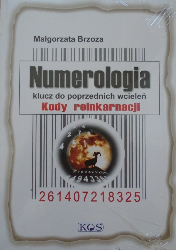Małgorzata Brzoza • Numerologia. Klucz do poprzednich wcieleń. Kody reinkarnacji