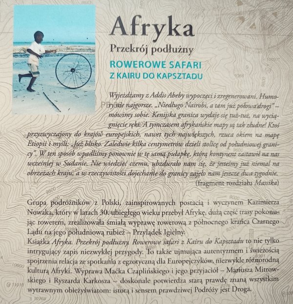Maciej Czapliński Afryka. Przekrój podłużny. Rowerowe safari z Kairu do Kapsztadu