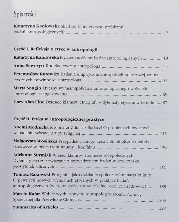 Etyczne problemy badań antropologicznych