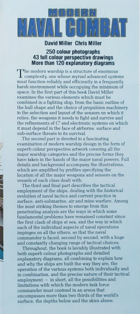 David Miller, Chris Miller Modern Naval Combat