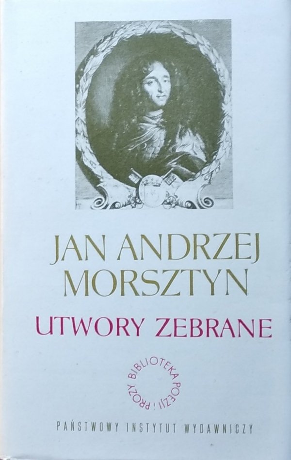 Jan Andrzej Morsztyn • Utwory zebrane 