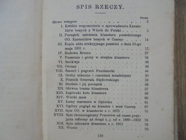 O. Romuald od św. Eliasza • Monografia klasztoru OO. Karmelitów Bosych w Czerny