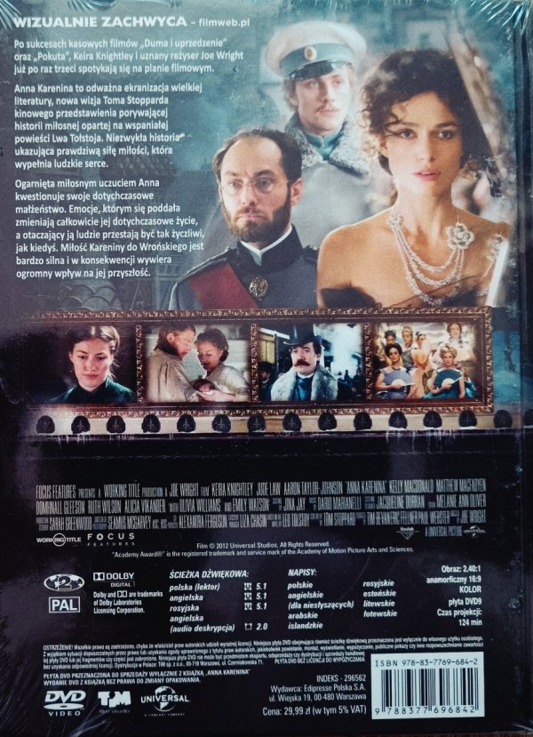 Anna Karenina DVD