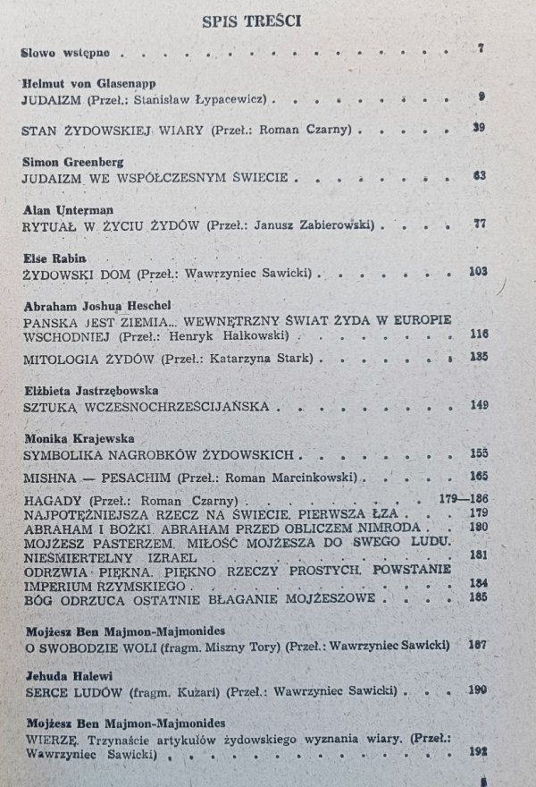Judaizm. Antologia