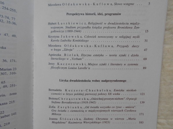 Religijność na progu nowoczesności. O literaturze polskiej lat 1918-1945 • Gombrowicz, Zegadłowicz, Miłosz