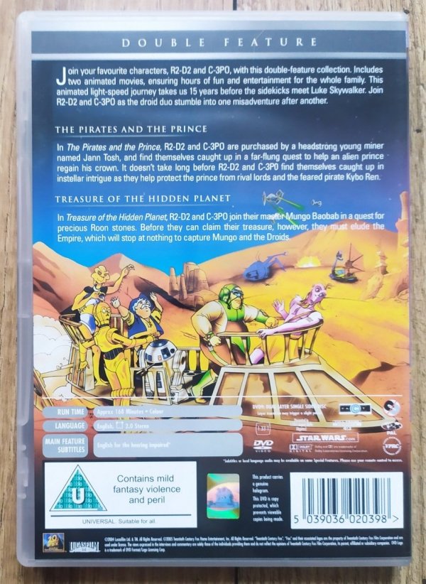 Star Wars Animated Adventure. Droids DVD