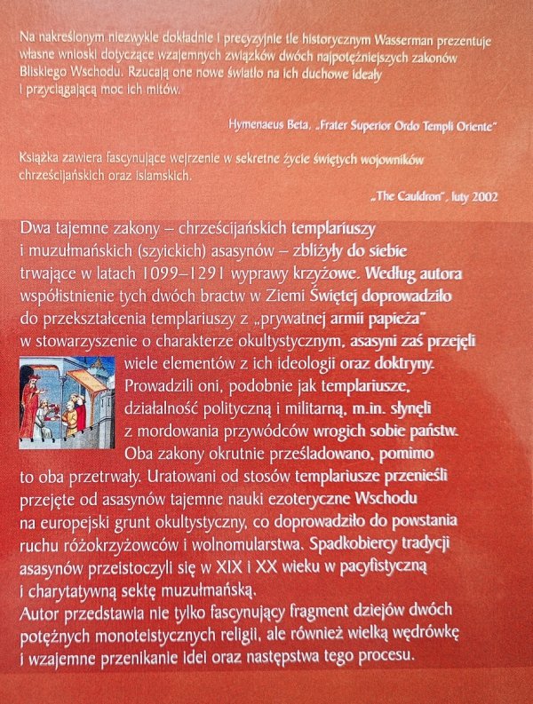 James Wasserman Templariusze i asasyni