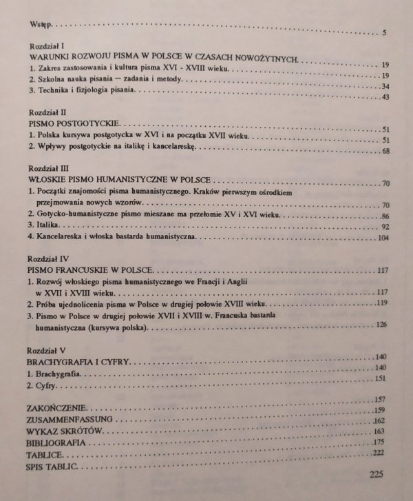 Jan Słowiński Rozwój pisma łacińskiego w Polsce XVI-XVIII wieku