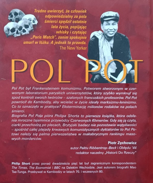 Philip Short Pol Pot: Pola śmierci