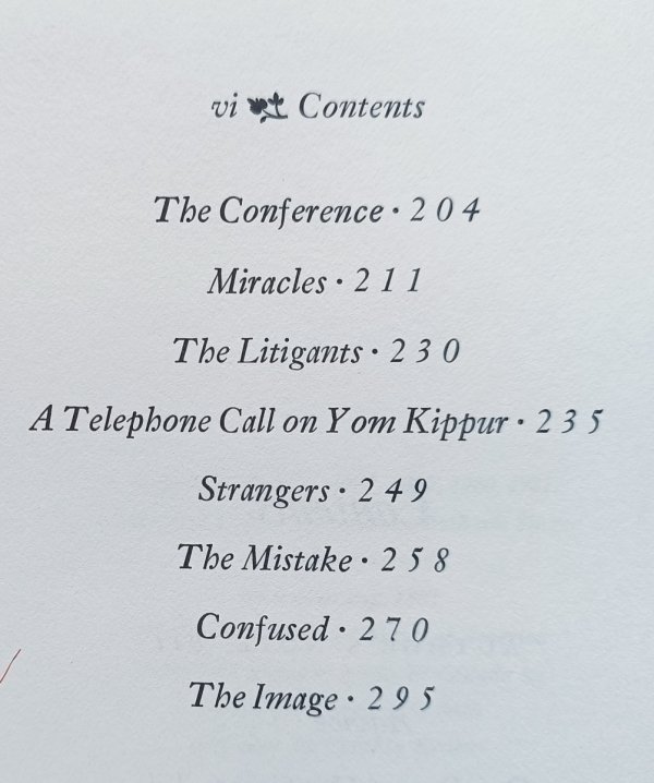 Isaac Bashevis Singer The Image &amp; Other Stories