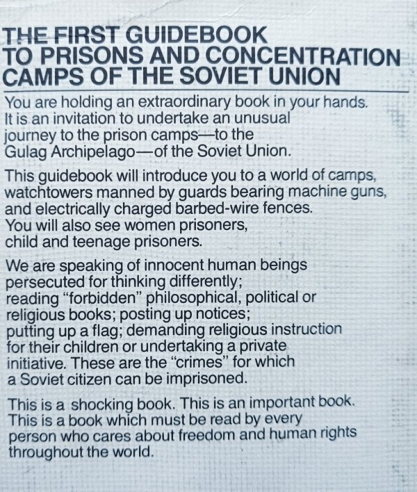 The First Guidebook to Prisons and Concentration Camps of the Soviet Union