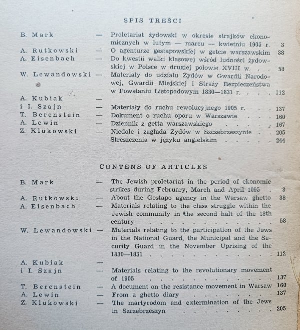 Biuletyn Żydowskiego Instytutu Historycznego 19-20/1956