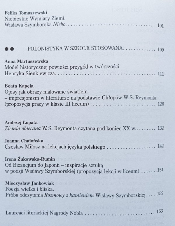 4 x Nobel. Sienkiewicz, Reymont, Miłosz, Szymborska