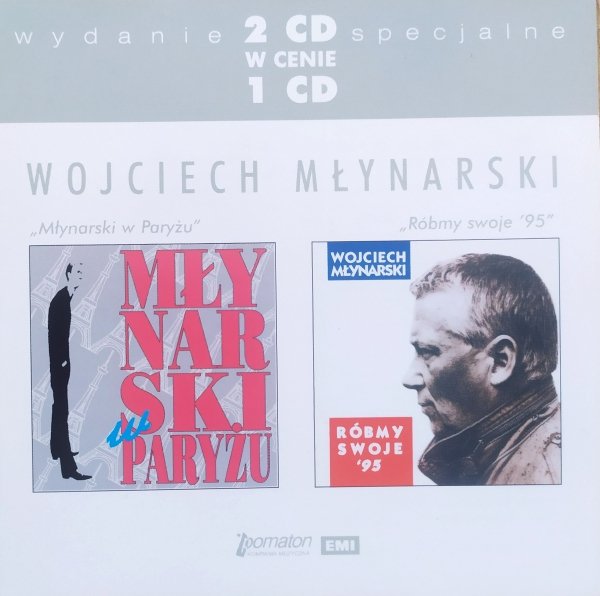 Wojciech Młynarski Młynarski w Paryżu. Róbmy swoje '95 2CD