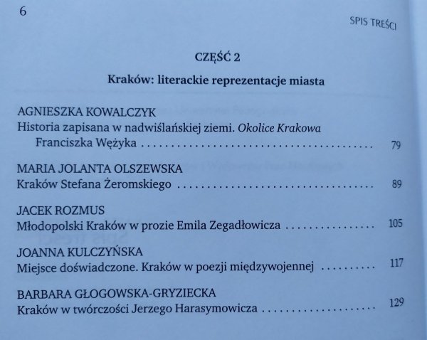 red. Agnieszka Ogonowska, Magdalena Roszczynialska Kraków. Miejsce i tekst