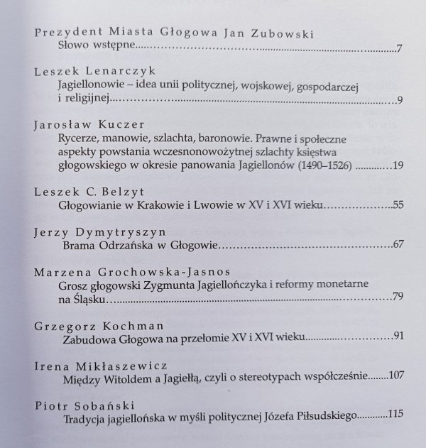 Głogów w czasach Jagiellonów