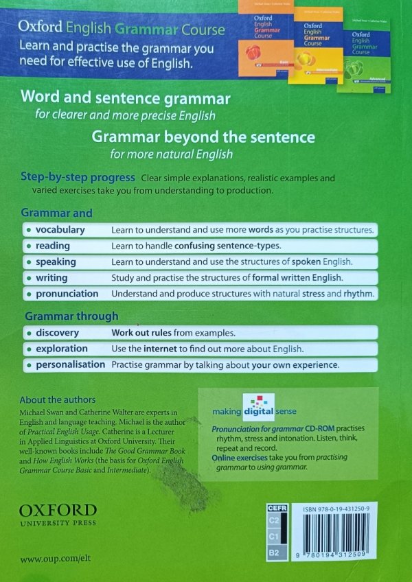 Oxford English Grammar Course: Advanced