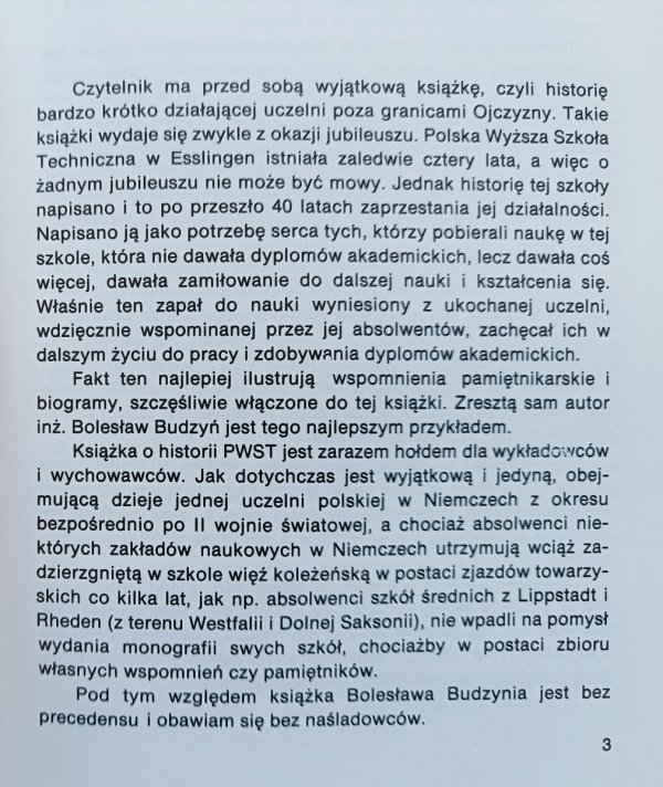Z dziejów Polskiej Wyższej Szkoły Technicznej w Esslingen Niemcy 1945-1949