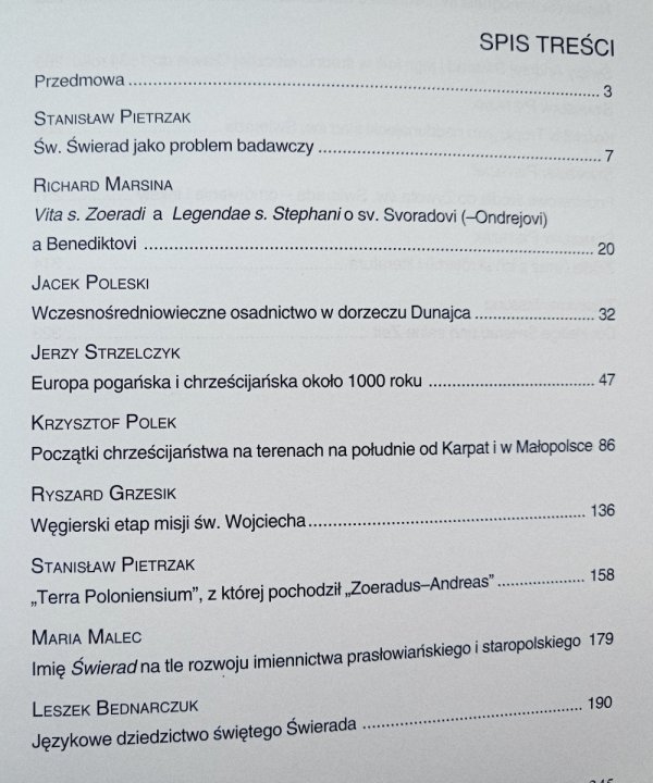 Święty Sierad i jego czasy