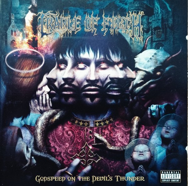 Cradle of Filth Godspeed on the Devil's Thunder CD