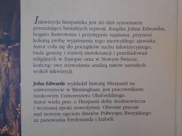 John Edwards • Inkwizycja hiszpańska