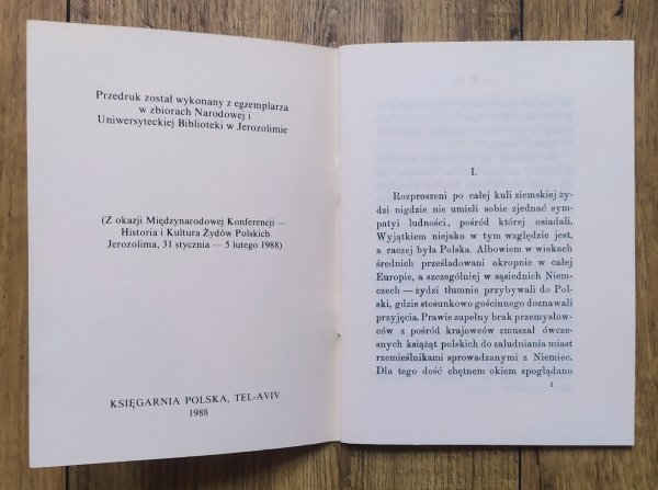 Józef Wolff Żyd ministrem króla Zygmunta [reprint]