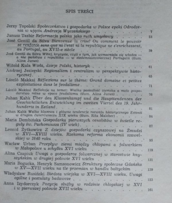 Jerzy Topolski • Studia nad gospodarką społeczeństwem i rodziną w Europie późnofeudalnej