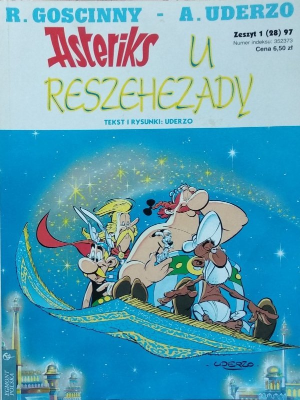 Gościnny, Uderzo • Asterix. Asterix u Reszehezady. Zeszyt 1/97